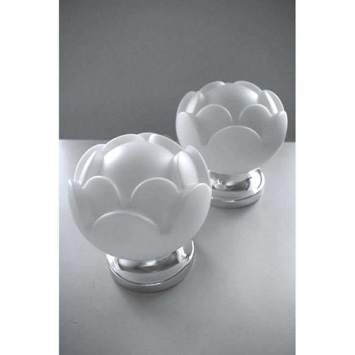 Peill&Putzler WaterLily Seerose lata 70 komplet lamp szkło opalinowe