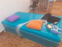 Terapia SNOZELEN_ conjunto de cama de água Musical