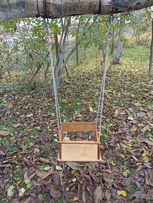 Гойдалка дитяча, качеля дерев'яна