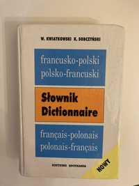 Słownik francusko-polski polsko-francuski- Kwiatkowski Sobczyński