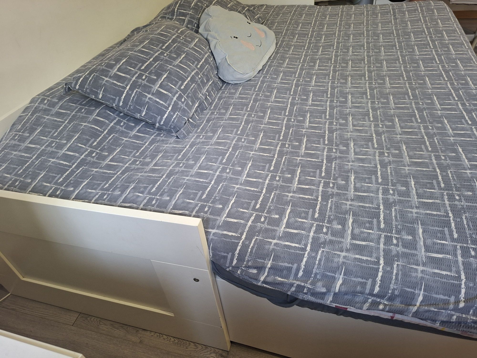 Cama BRIMNES (IKEA) individual/dupla 80x200 cm + oferta de 2 colchões
