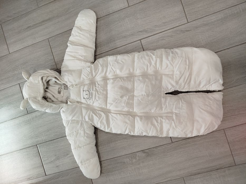 Kombinezon niemowlęcy kurtka 62 68 h&m ocieplany