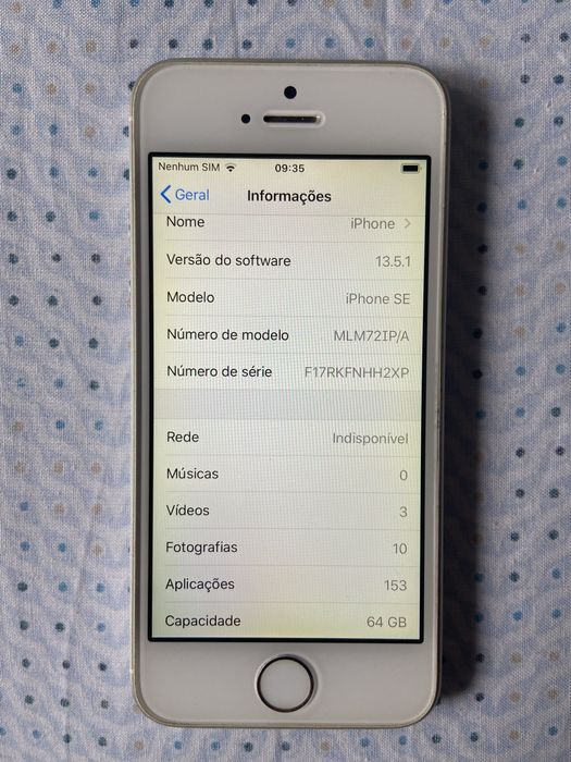 Iphone 5 SE e phones originais novos
