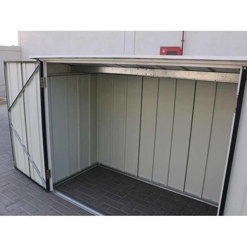 Domek narzędziowy, rowerowy stalowy 2,05m² zestaw kotwiący DURAMAX