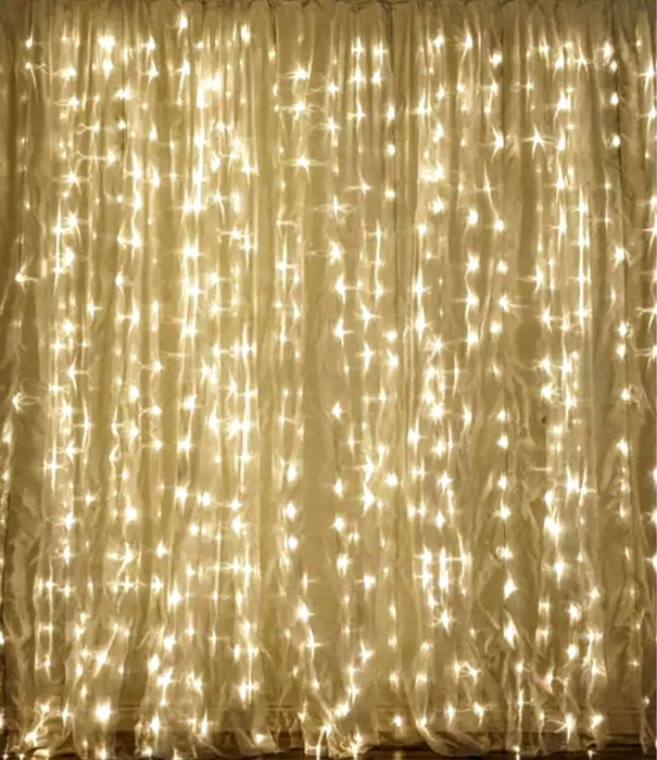 Гирлянда-штора LED 3*2 м новая