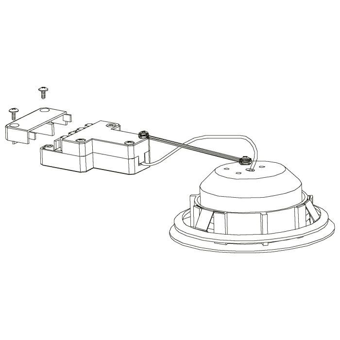 PINEDA oprawa wpuszczana LED 4,9W 3000K biała IP44 Eglo 95817