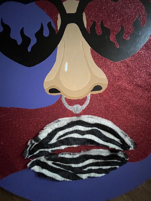 Nowoczesny okrągły obraz