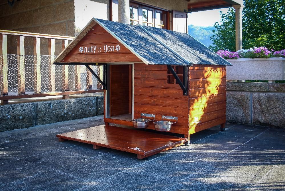 Casotas&Companhia! - Casota em Madeira Mod. Zeus XL Plus Lite