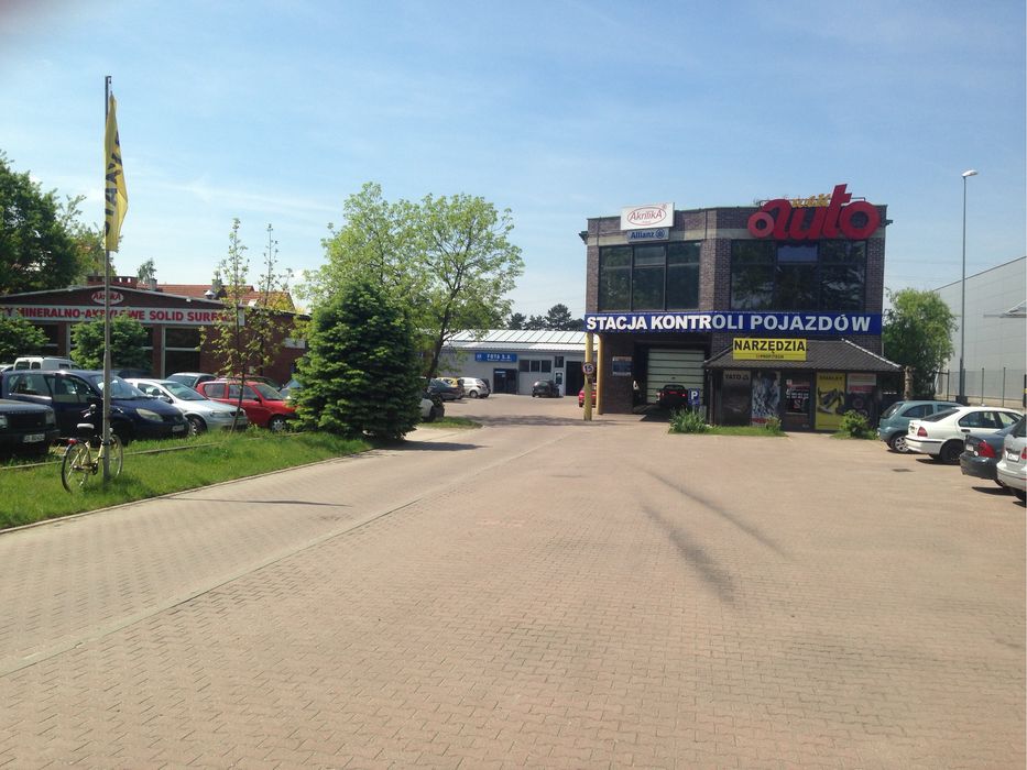 plac utwardzony Wrocław ul. Brucknera