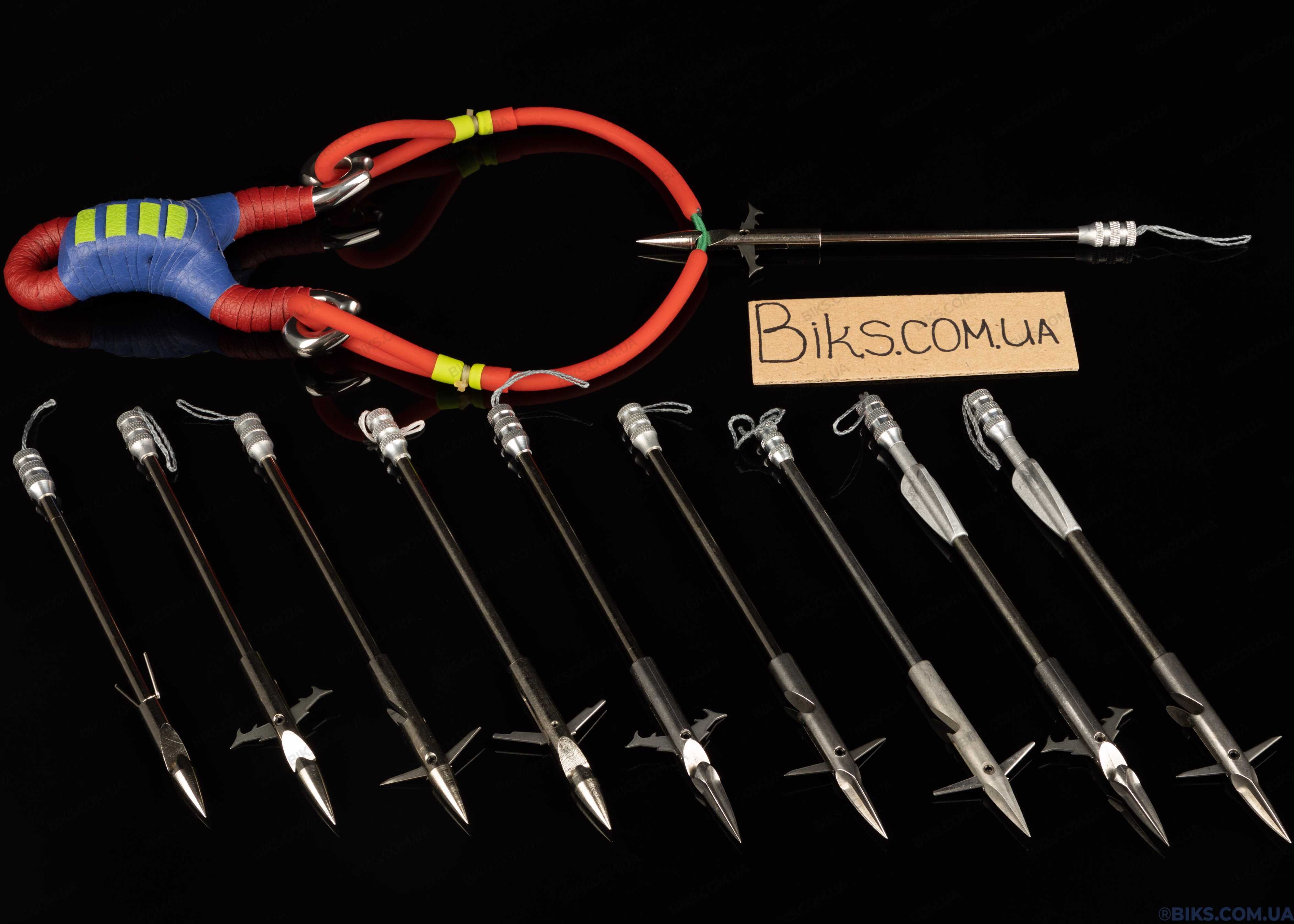 Дротики для рогатки стрелы гарпуны для рыбалки охоты с рогаткой