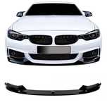 Aba Spoiler / Lip Frontal BMW SERIE 4 F32 / F33 / F36 2013-2021 em preto piano brilhante M-Performance Look ABS