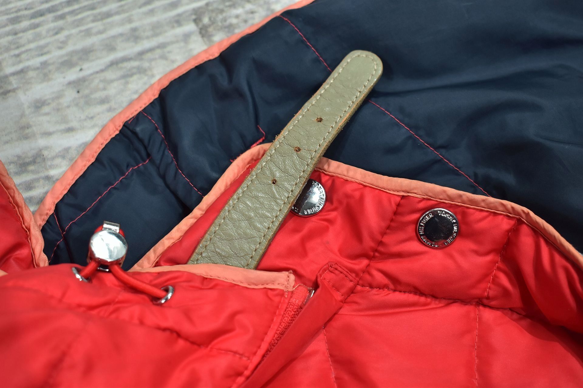 Tommy Hilfiger Lekka Puchowa Kurtka Damska Duck Down S