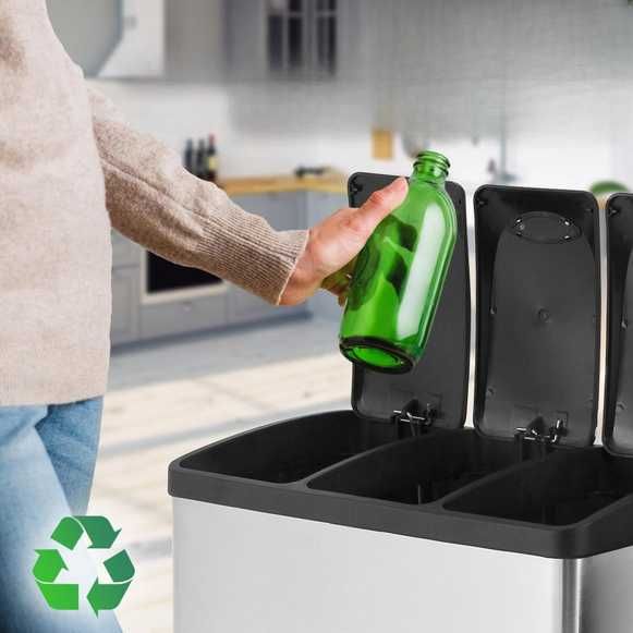 kosz na śmieci 40L segregacja