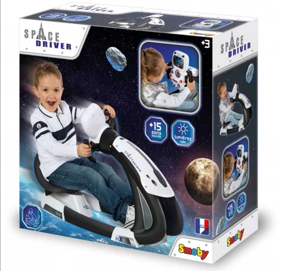 Smoby Kosmiczny symulator jazdy w galaktyce dla fana kosmosu Nowy