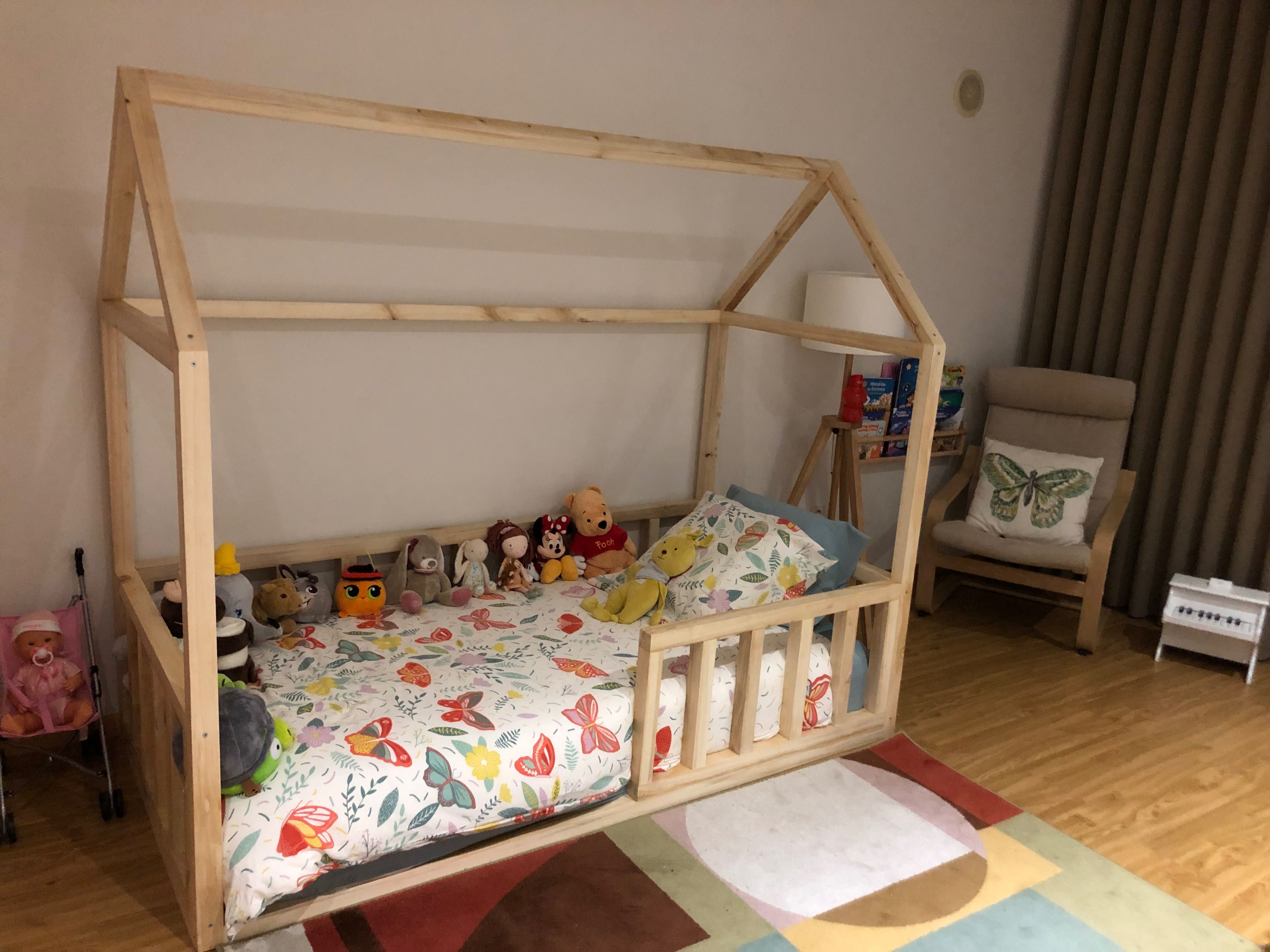 Cama montessori (para colchão 90x190)