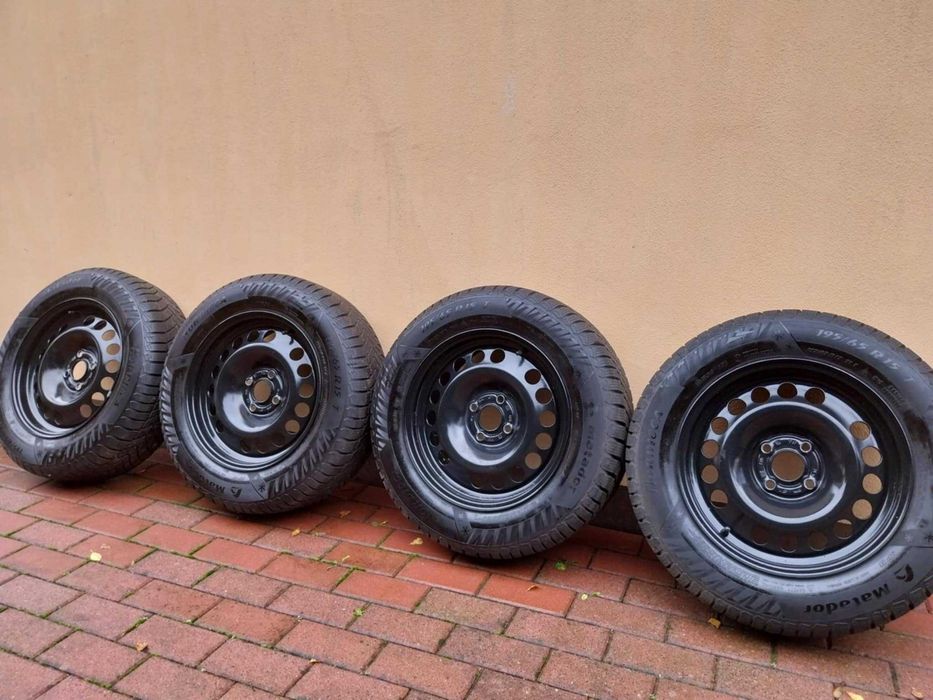 Opony zimowe z felgami 2024, 4x100 Matador195/65/15-Opel Astra,Meriva