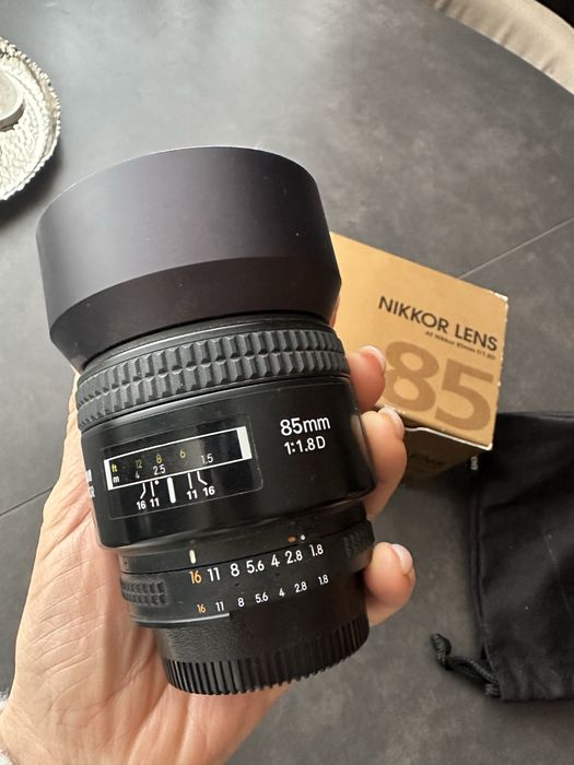Обʼєктив Nikkor Lens 85 mm f 1,8/D