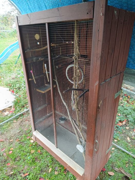 Woliera dla ptaków, papug