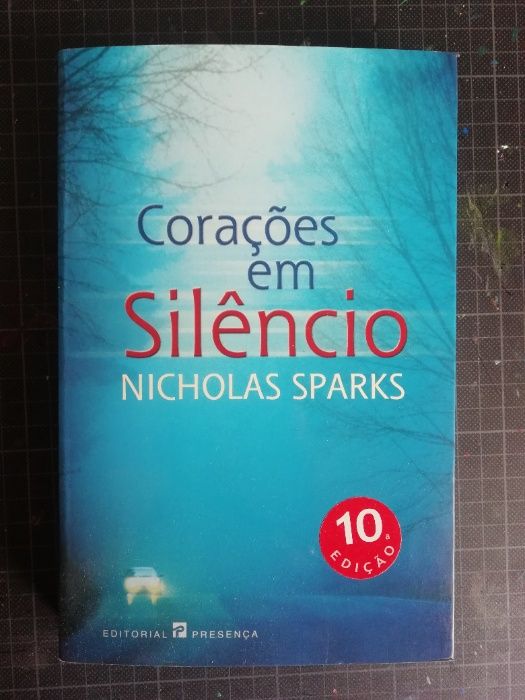Livro Nicholas Sparks "Corações em Silêncio" (NOVO)