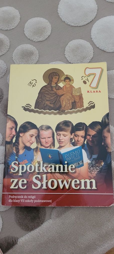 Spotkanie ze słowem podręcznik do religii klasa 7