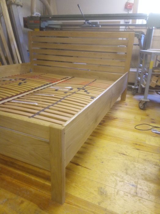 Łóżko dębowe lite drewno 160-200 ,  piętrowe