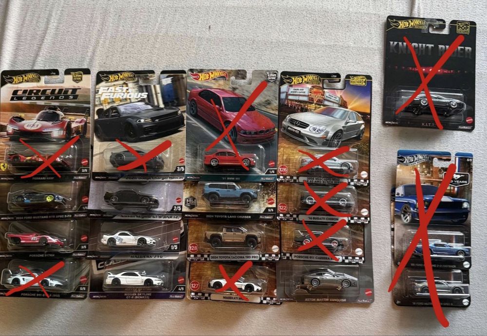Hot wheels premium luzaki