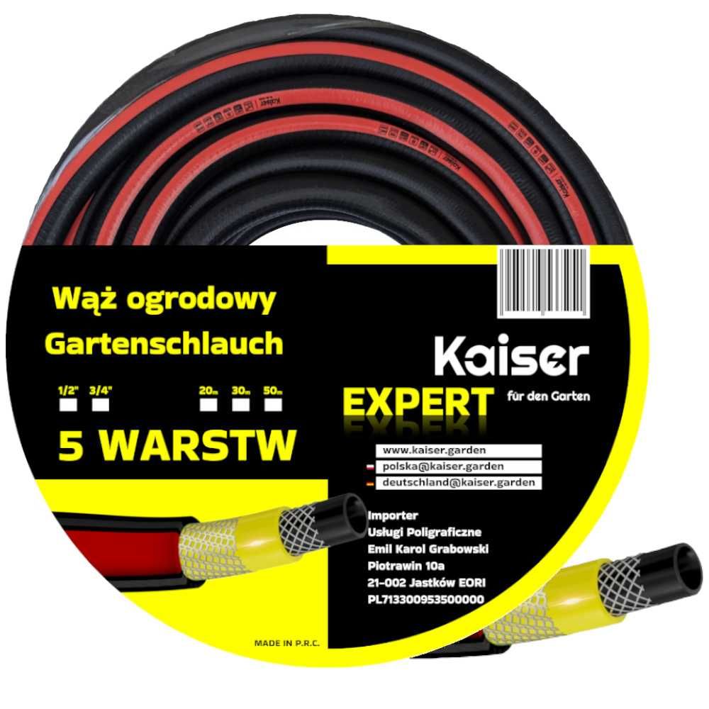 Wąż ogrodowy Kaiser Expert 20m 3/4 cala