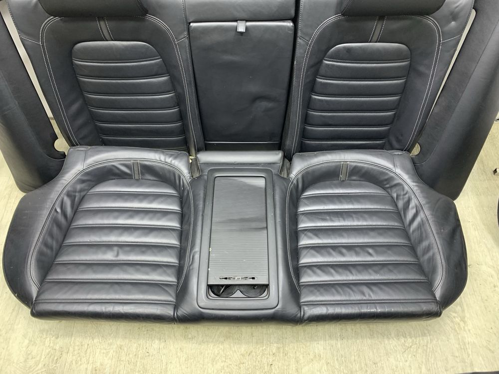 Салон Volkswagen Passat CC Пасат СС електро сидіння шкіра кожа чорний