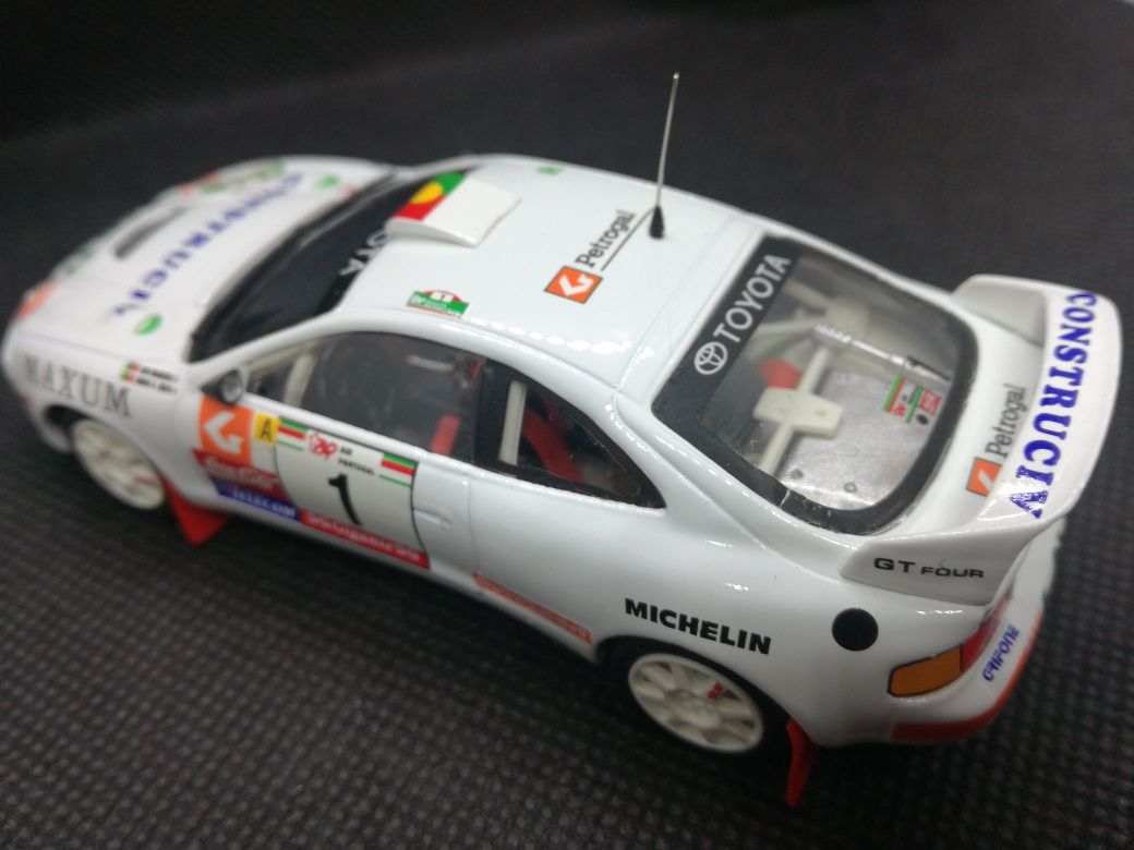 Miniatura 1/42 Toyota Celica Gt Four-Rally de Portugal-1996-R.Madeira