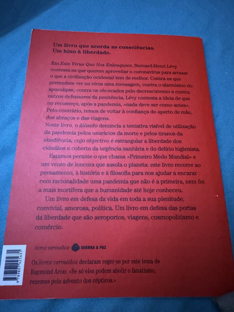 Livro Este Vírus Que Nos Enlouquece