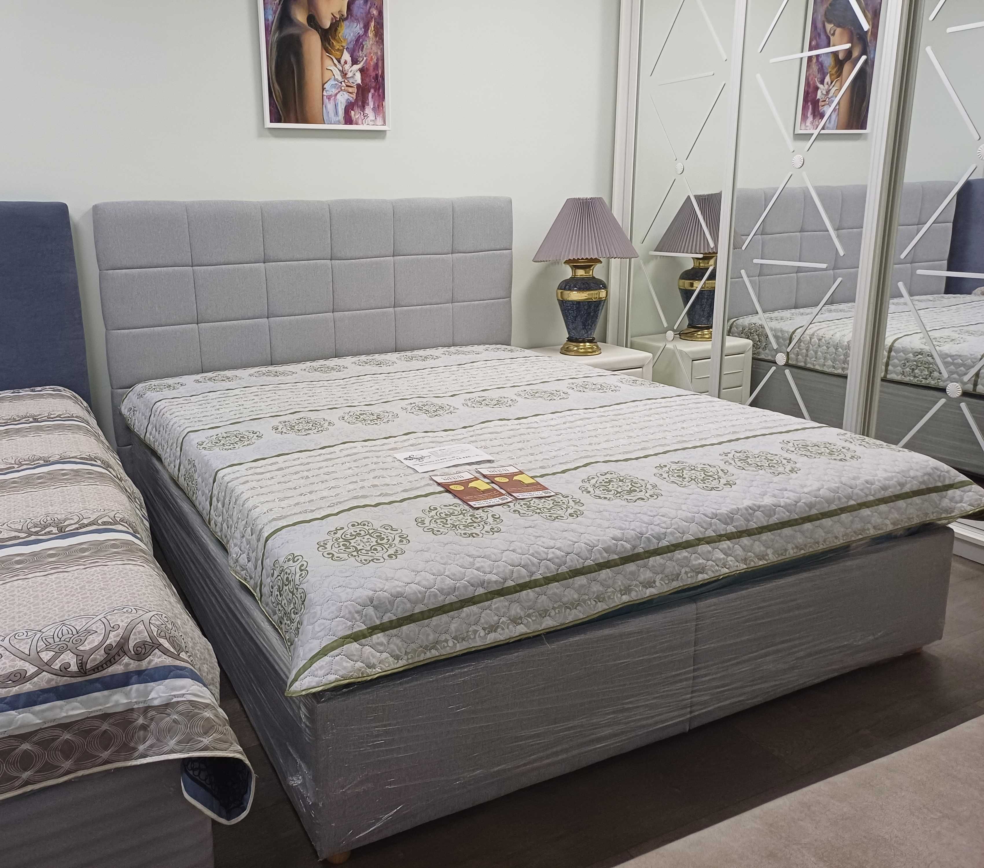 Ліжко Іберіс 160 з підйомним механізмом сіре в наявності Ірпінь