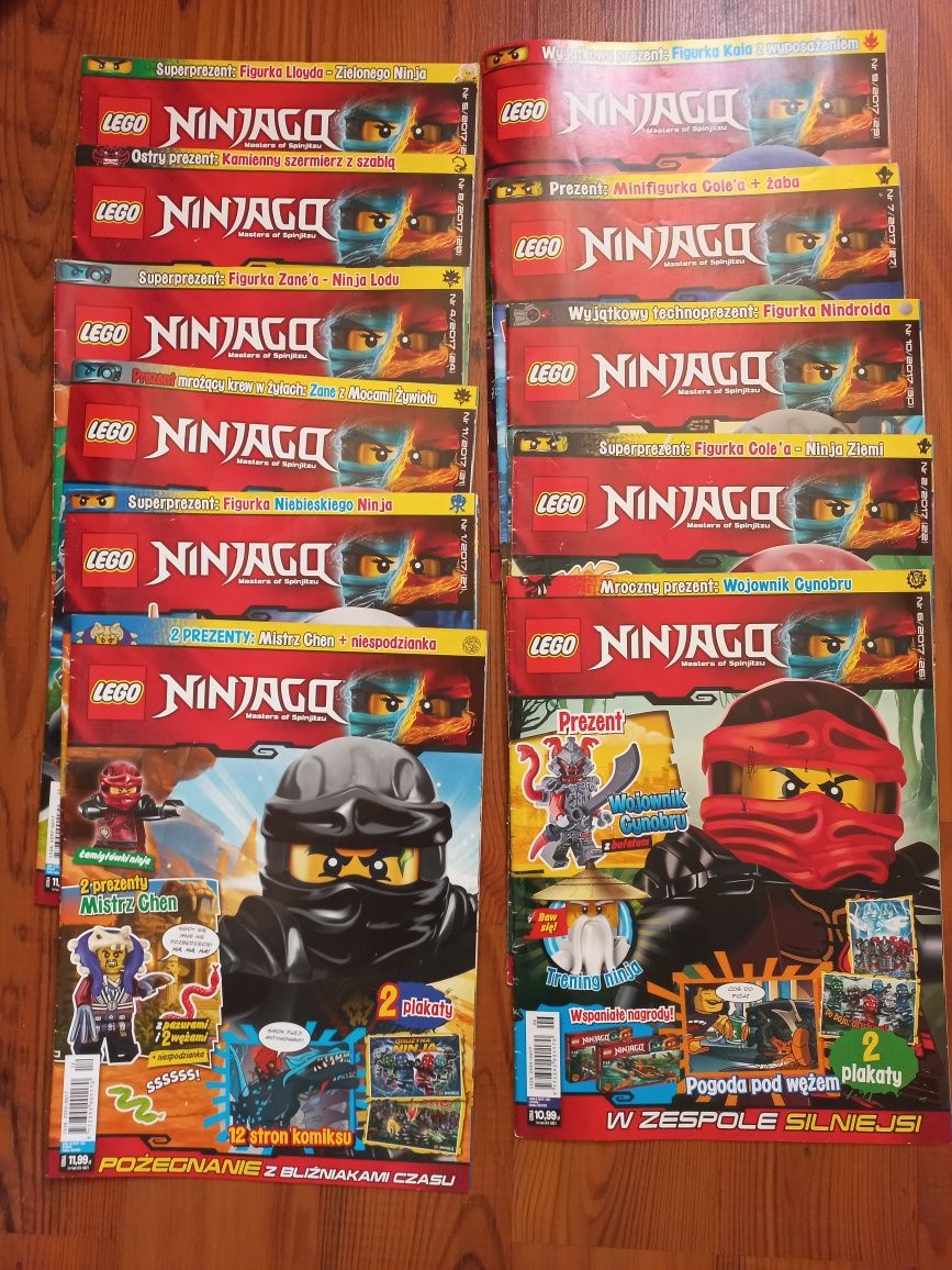 Gazetki Lego Ninjago 11szt