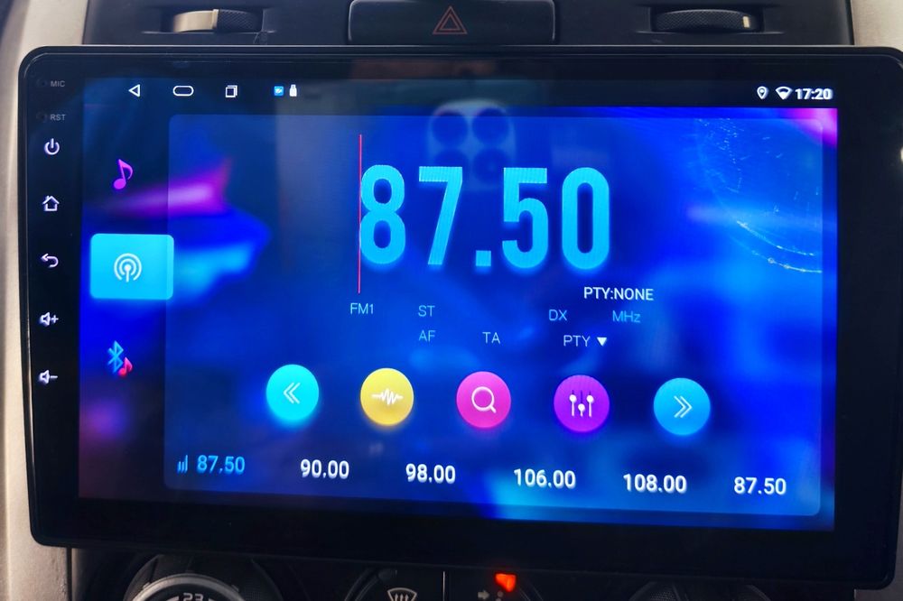 Rádio Android 9", 6+128, novo