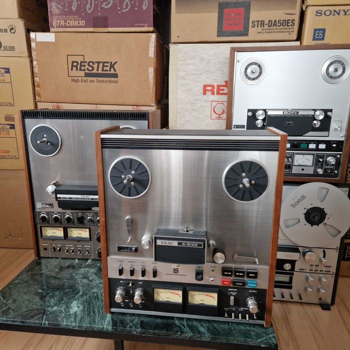 TERAZ 4999zł Magnetofon szpulowy TEAC A-6100 Kolekcja Piękny