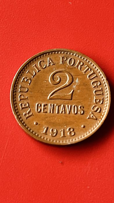 Moeda de 2 centavos 1918