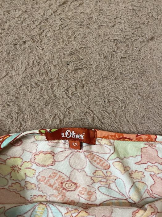 Top krotki otwarte plecy XS/S