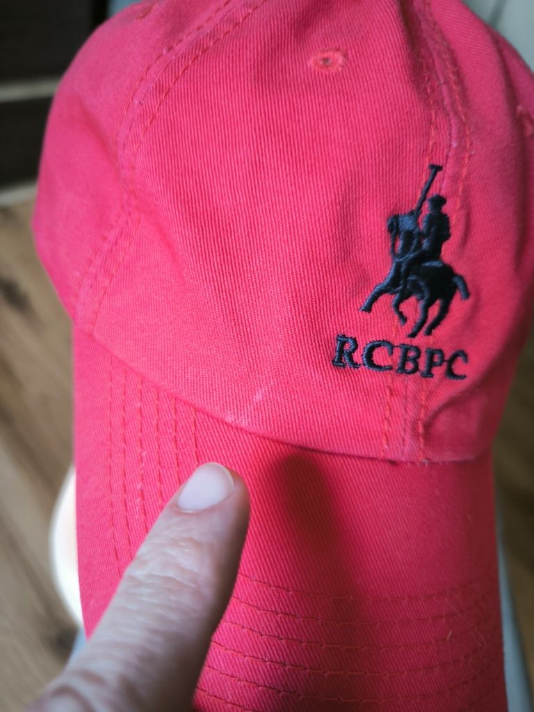 Rcb Polo Club czapka z daszkiem cap czerwona płytka unisex