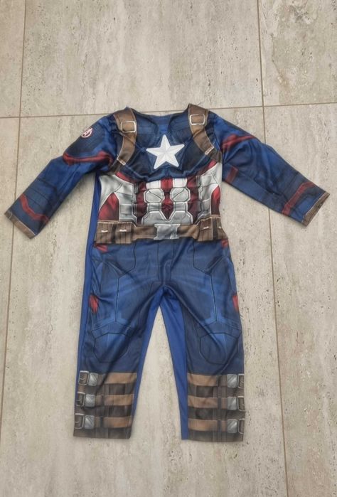 Strój 98 Kapitan Ameryka kostium przebranie karnawał andrzejki