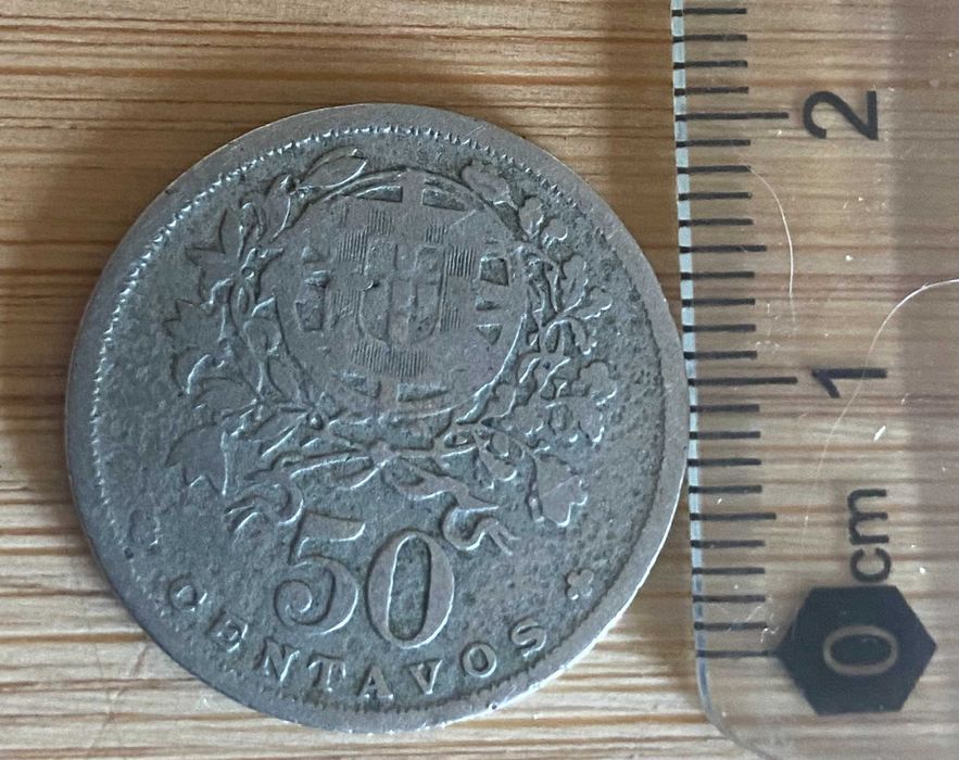 Moeda Portugal 50 Centavos 1931