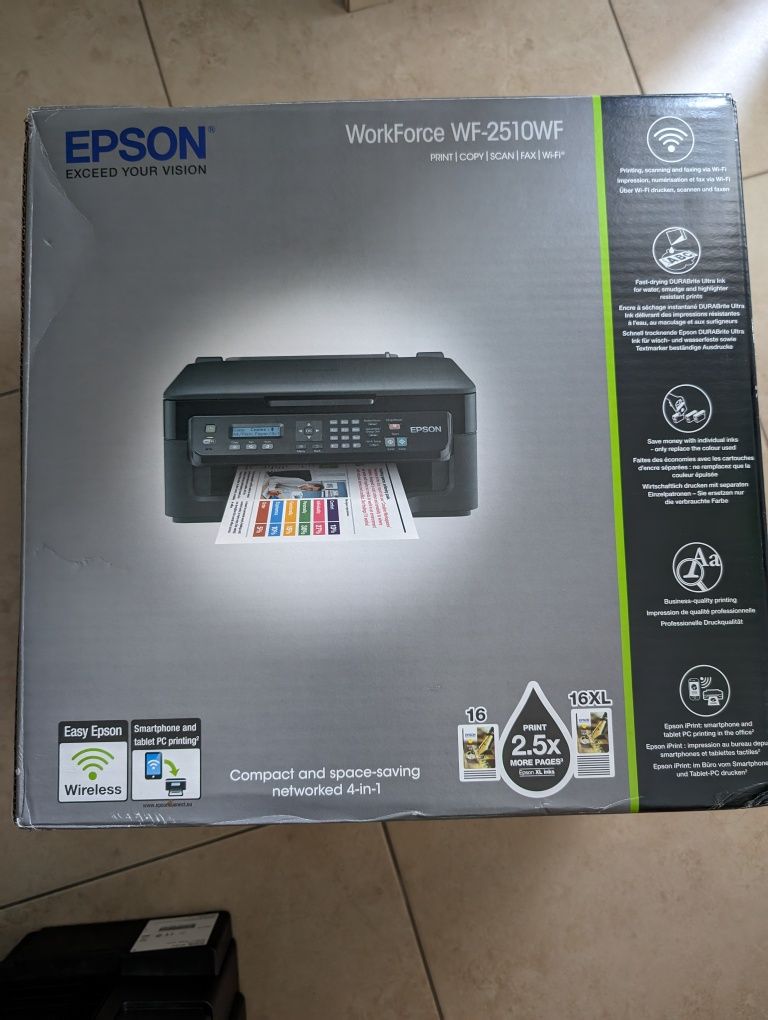 Impressora EPSON - WorkForce WF-2510WF (c/ wifi)