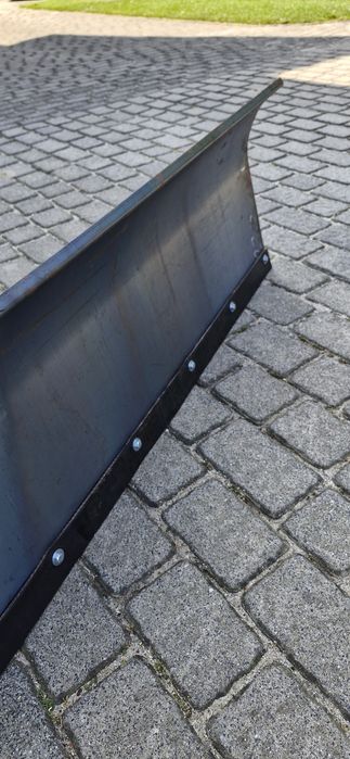 Blacha na pług do śniegu 125 cm, 150 cm z gumą do traktorka