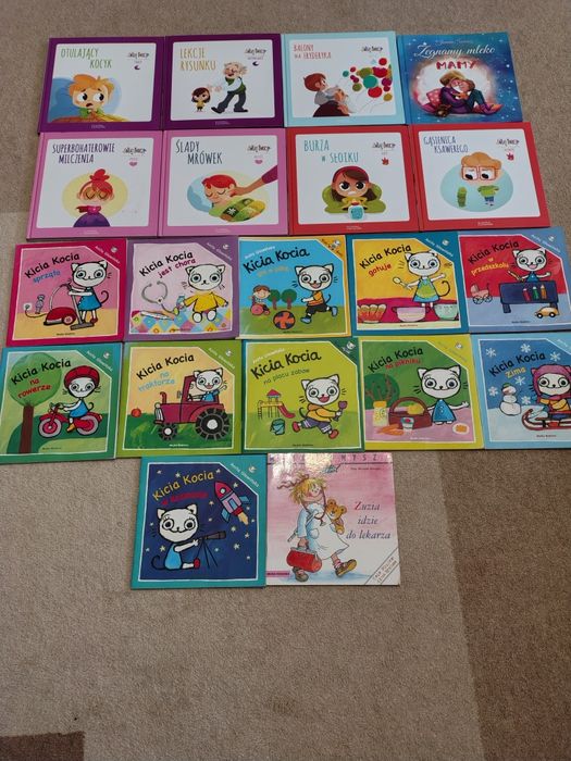 Książki kicia kocia i inne