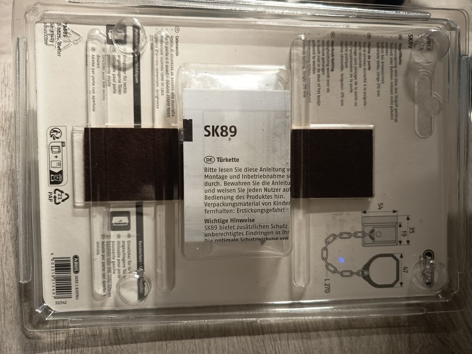 Zabezpieczenie na drzwi Abus