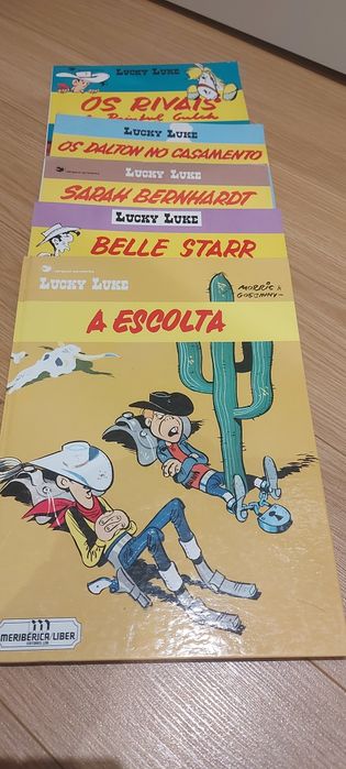 Livros Lucky Luke BD