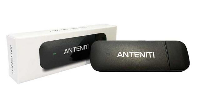 3G/4G USB Модем ANTENITI E3372h-153 новый, черный, гарантия