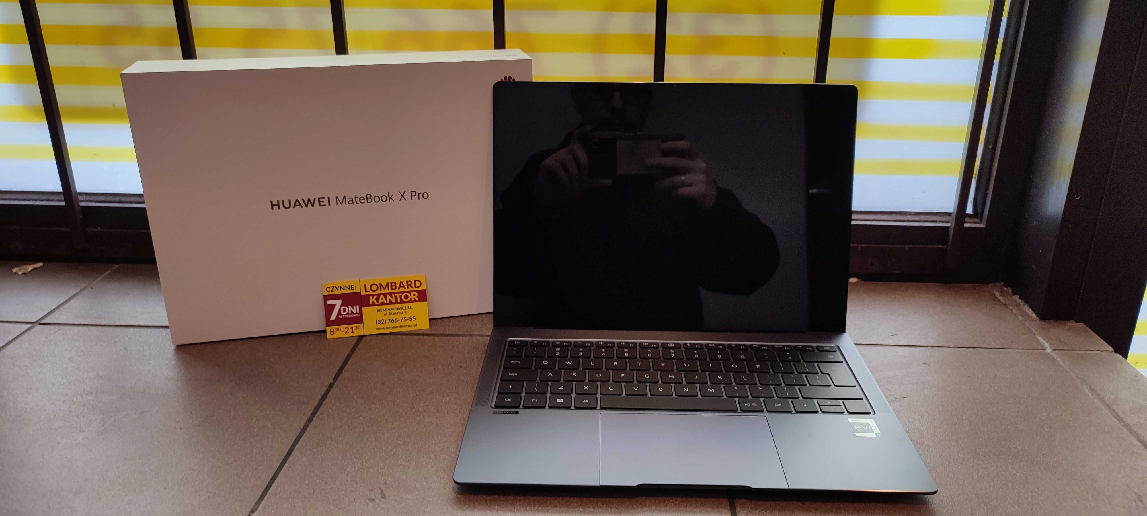 6307/22 Laptop Huawei Matebook X Pro +NOWY KOMPLET GWARANCJA