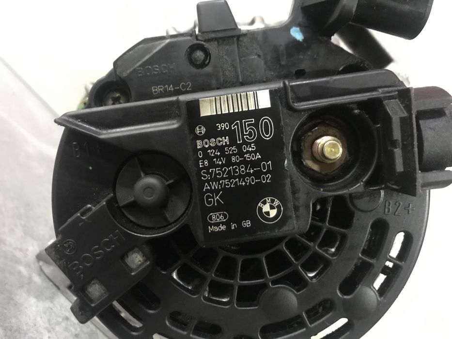 Генератор BMW E46 E90 N42 N46 150A Bosch E91 E60 E87 E83 316 318 БМВ