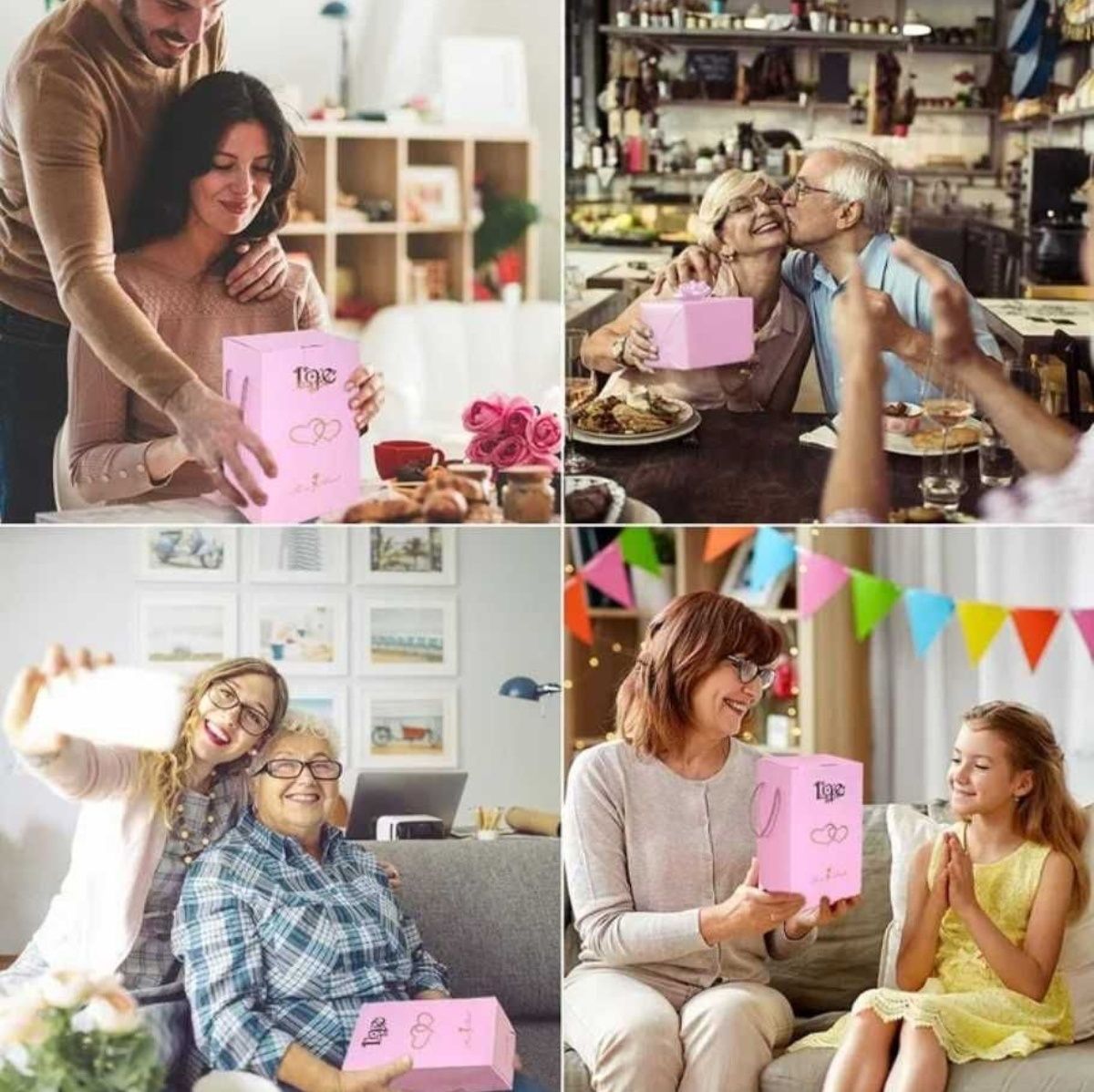 Wieczna róża w szkle, podświetlenie LED, 21cm, idealny prezent na