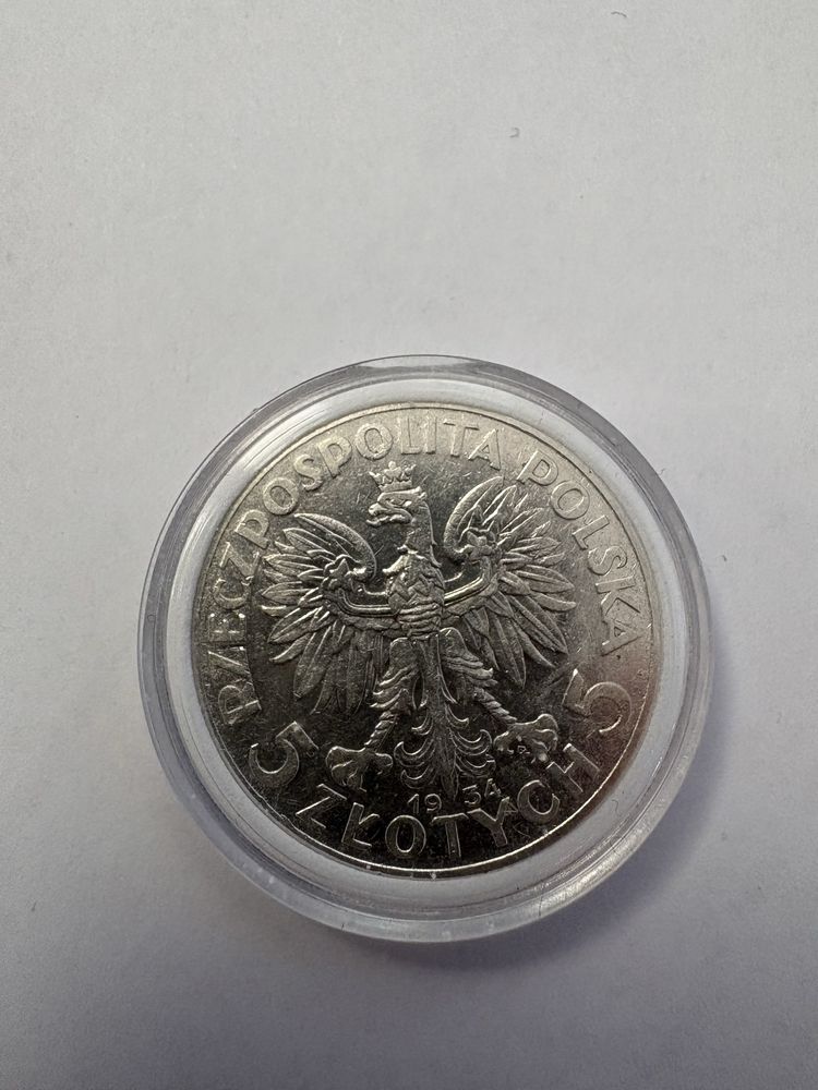 Srebrne Monety kolekcjonerskie „Głowa kobiety w wianku