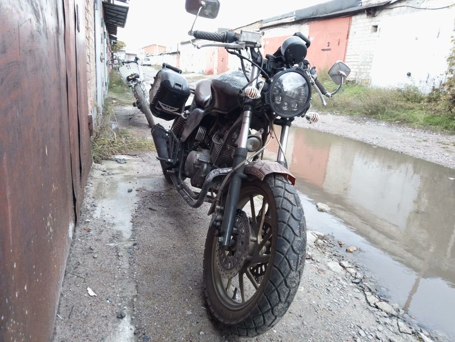 Кастом на базі мотора Yamaha Serov 250,